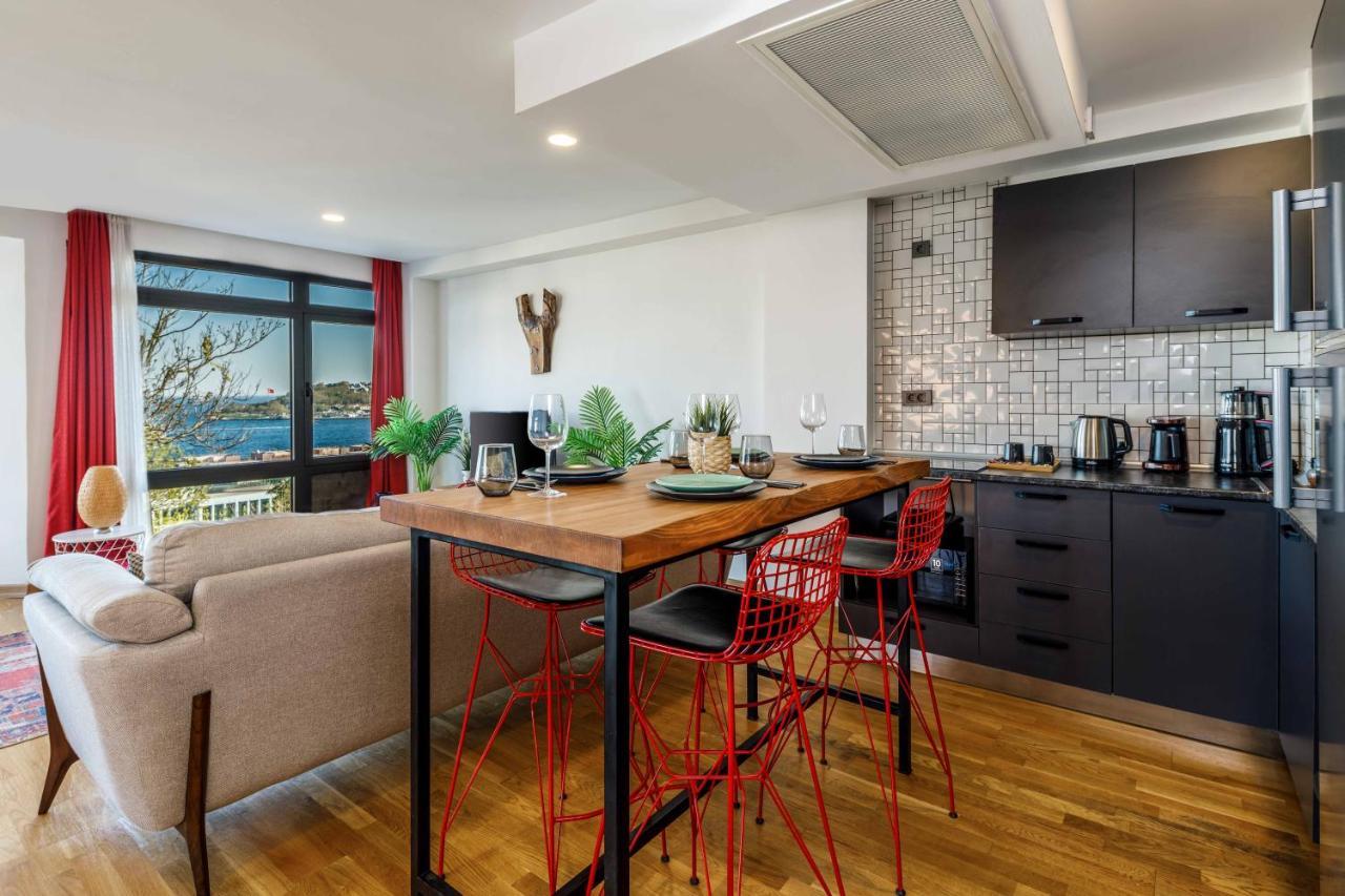 Monnas Bosphorus Apartman Isztambul Kültér fotó